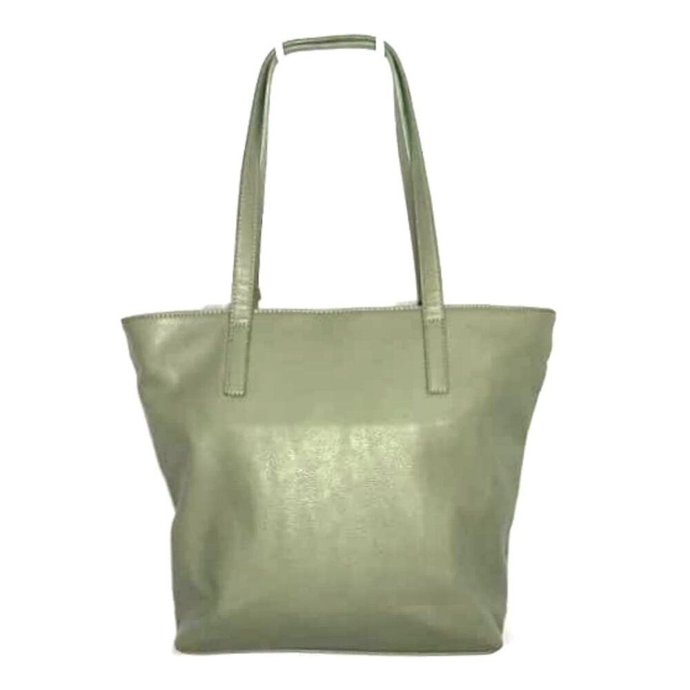 Nine West Green Large Vegan Leather Shoulder Bag Purse - Picture 2 of 5